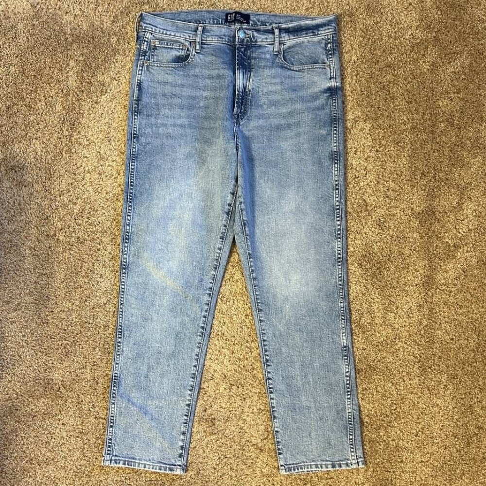 GAP Jeans Faded High Rise Vintage Slim Style Women's Size 32/14